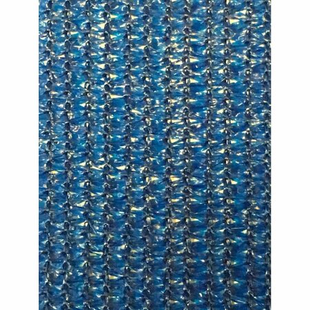 GRILLGEAR 7.8 x 20 ft. Knitted Privacy Cloth - Blue GR3190054
